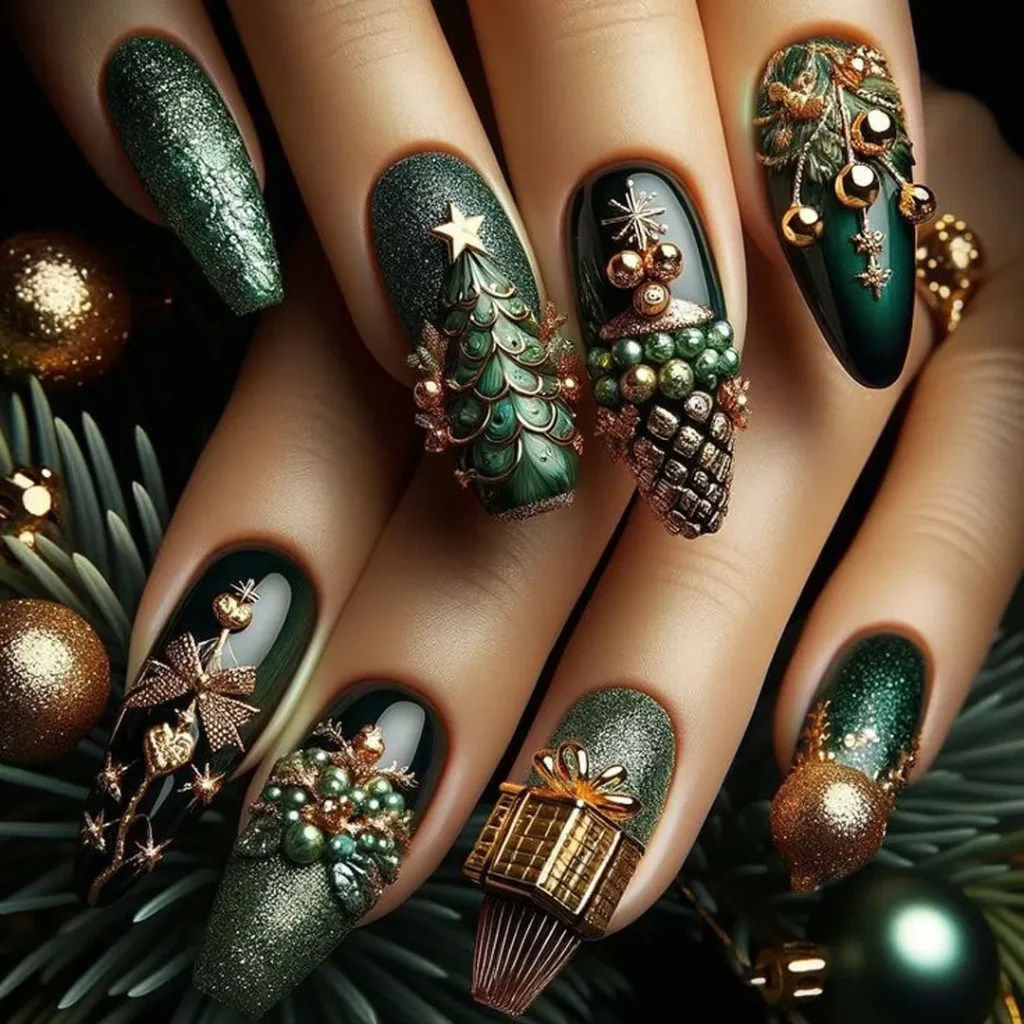 Chic and unique nail design