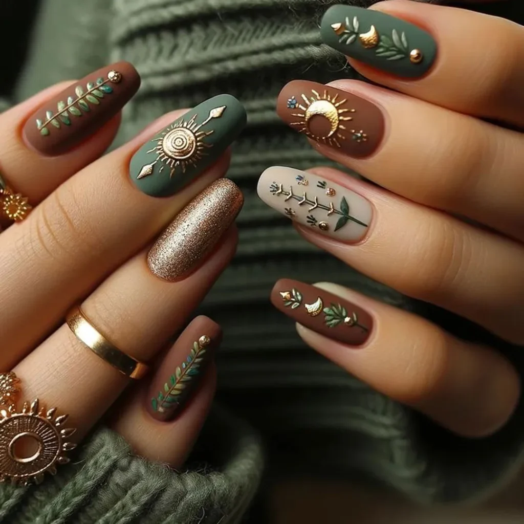 Beautiful and unique nail design