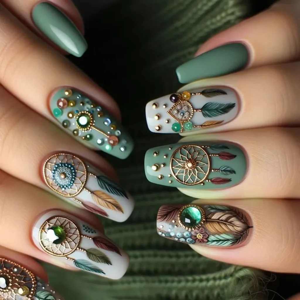 Unique nail design