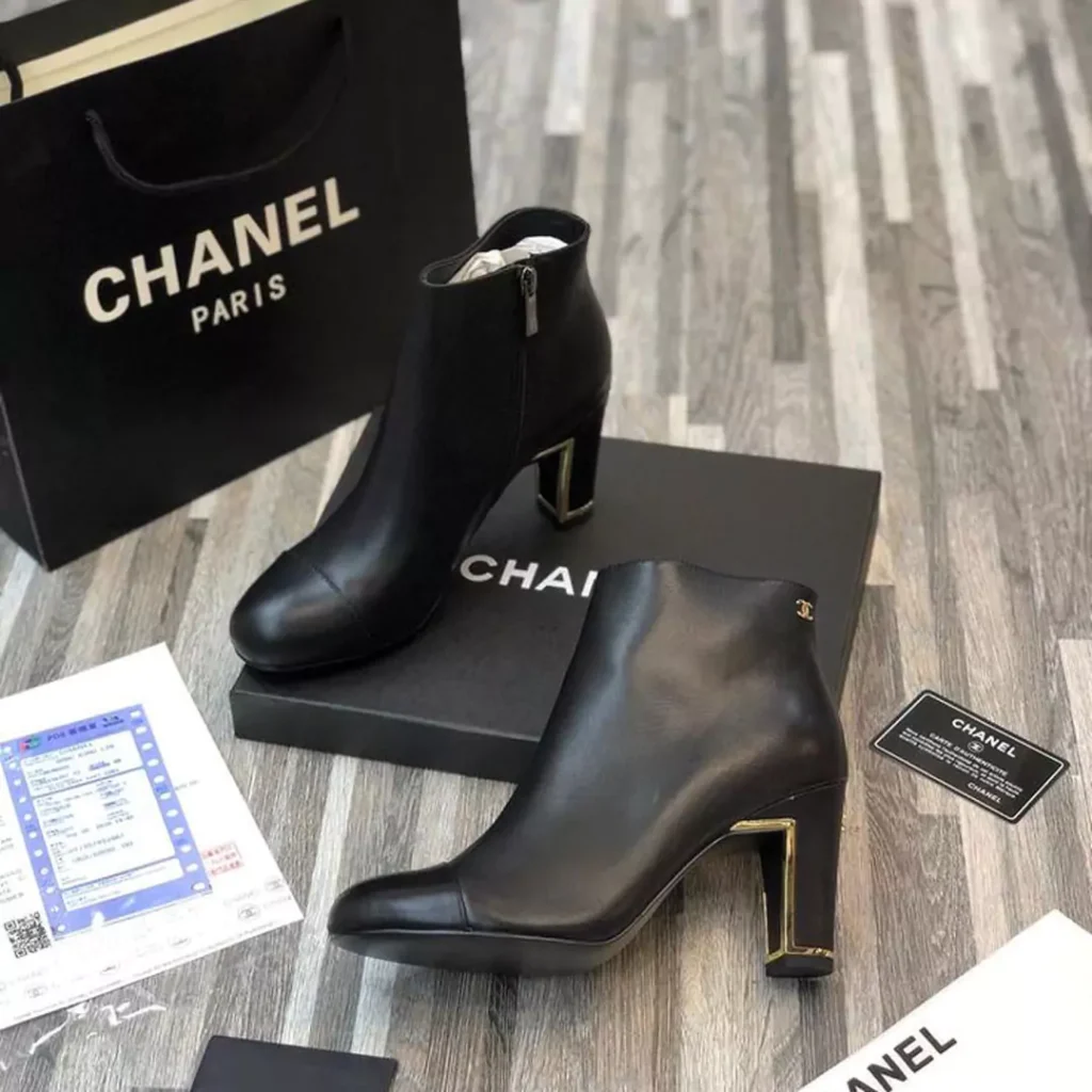 Leather Chanel's Boot