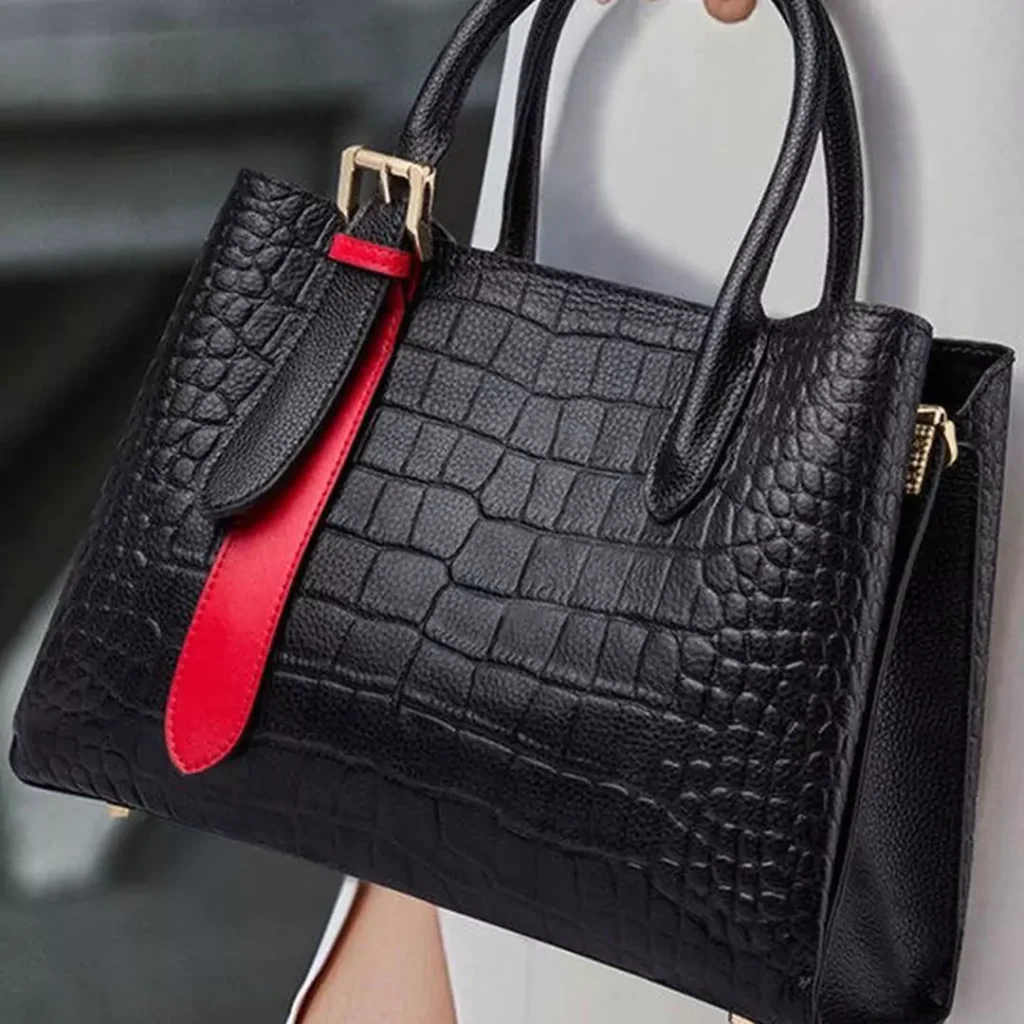 Elegant Python Skin Handbags