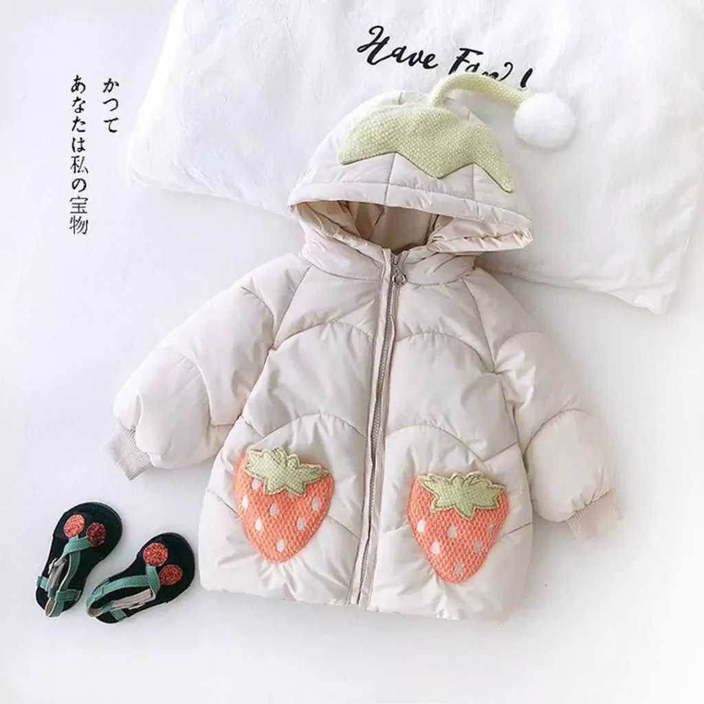 Stylish girls' jacket
