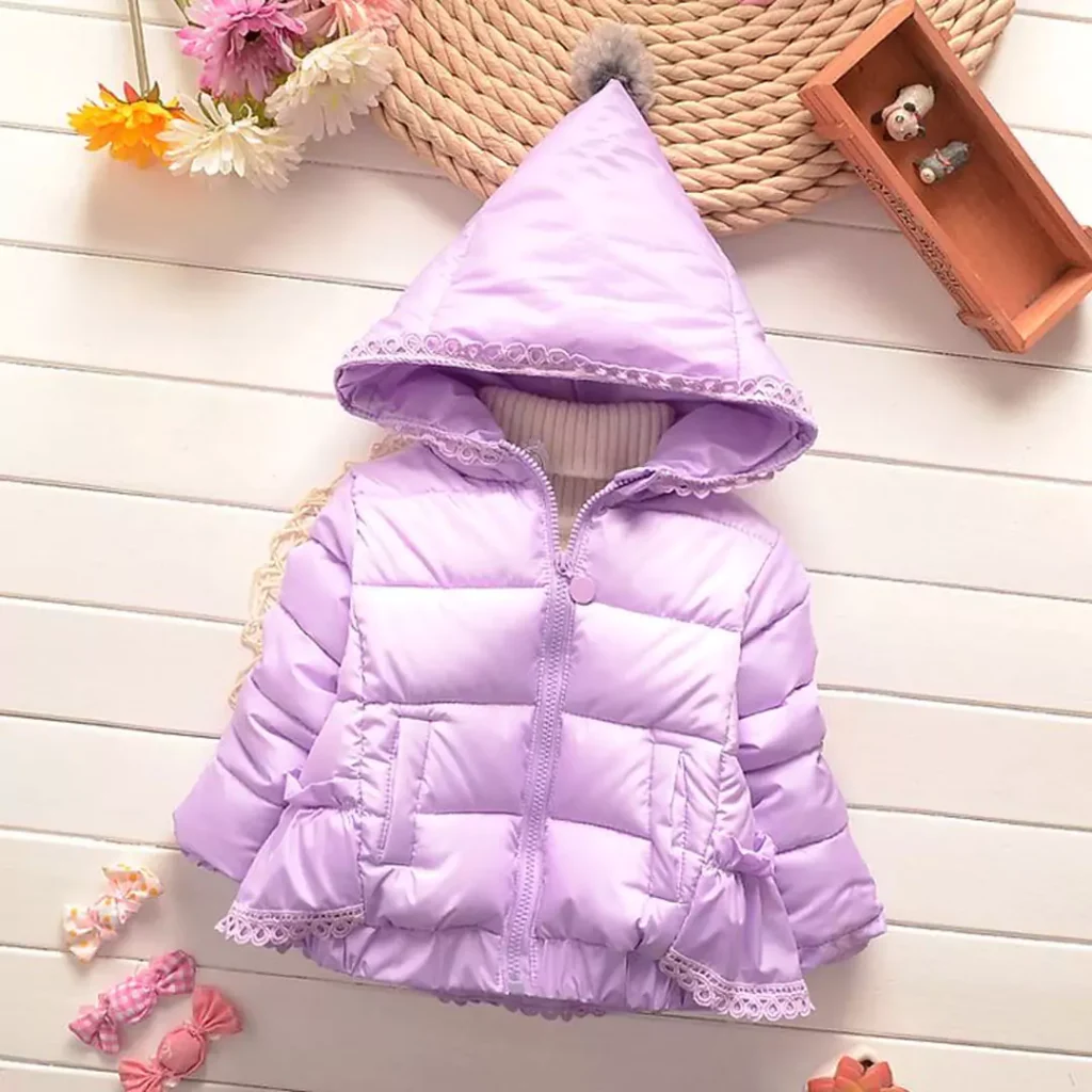 Purple girls' jacket
