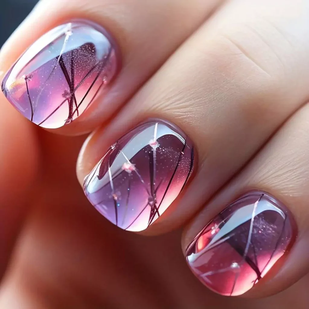 Eye-catching Glass nail