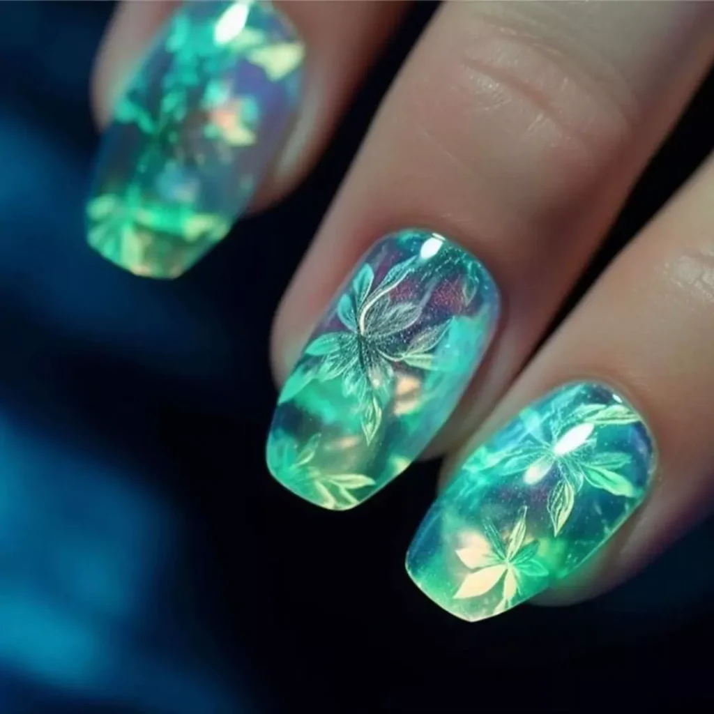 Elegant Glass nail