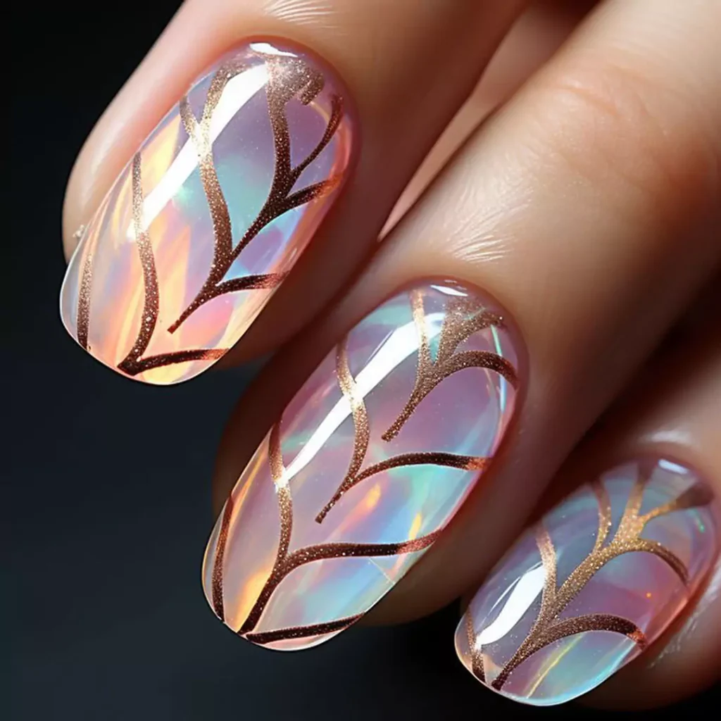 Intricate Glass nail