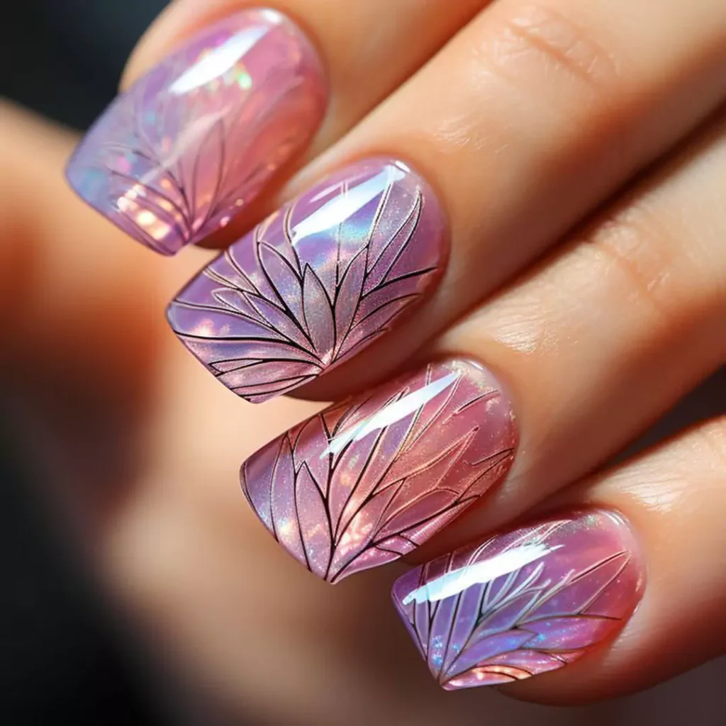 Trendy Glass nail