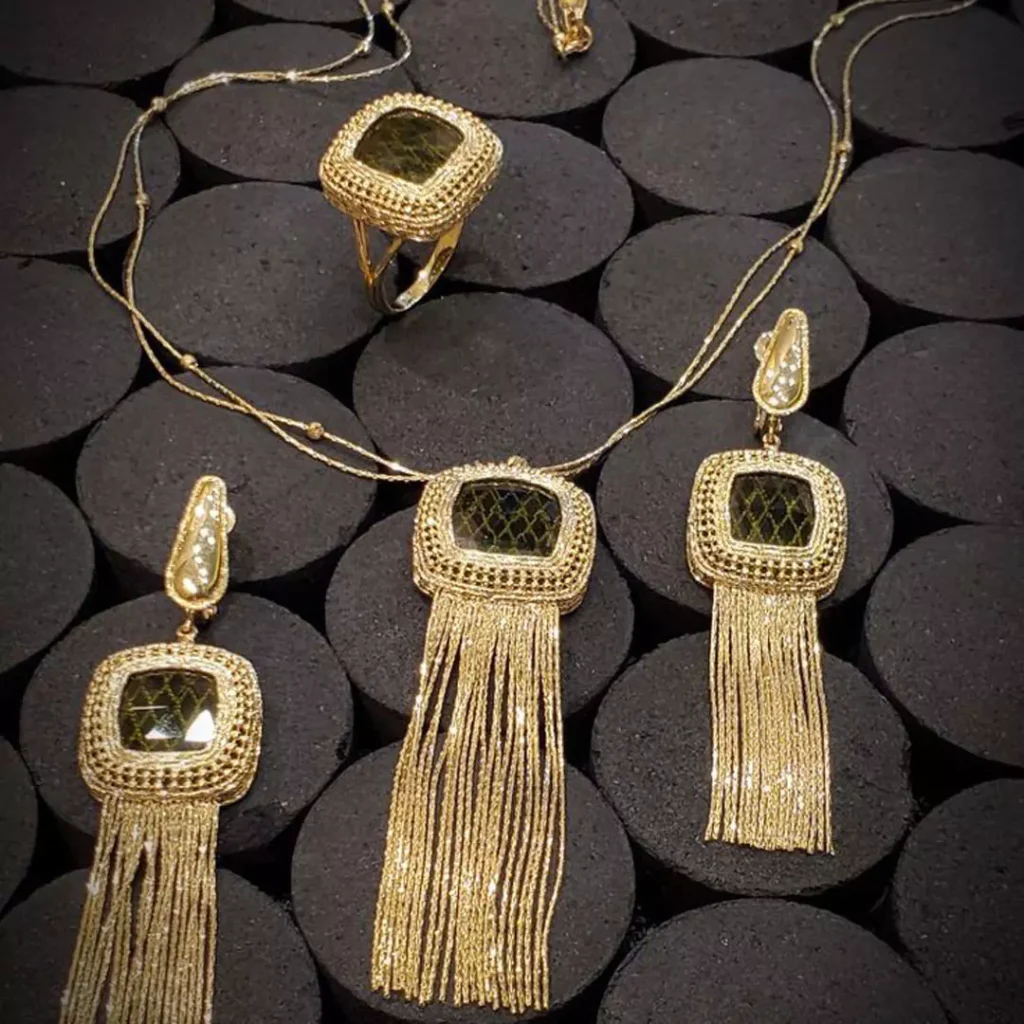 Exquisite Gold jewelry Sets