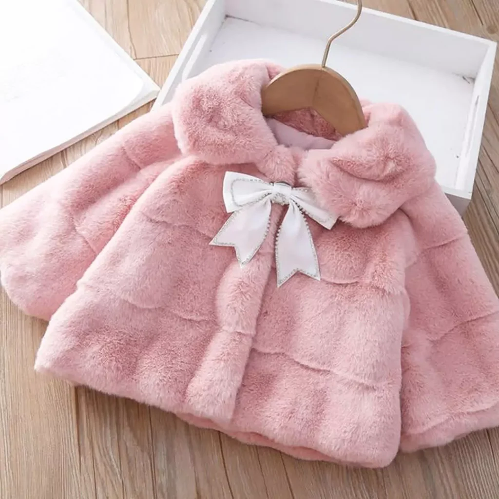 pink wool coat