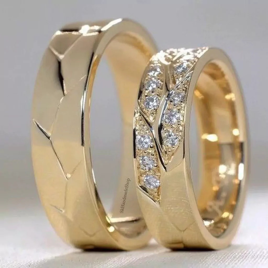 gemstone wedding rings