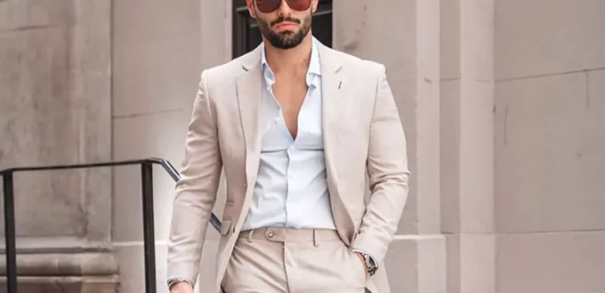 Stylish men's suit