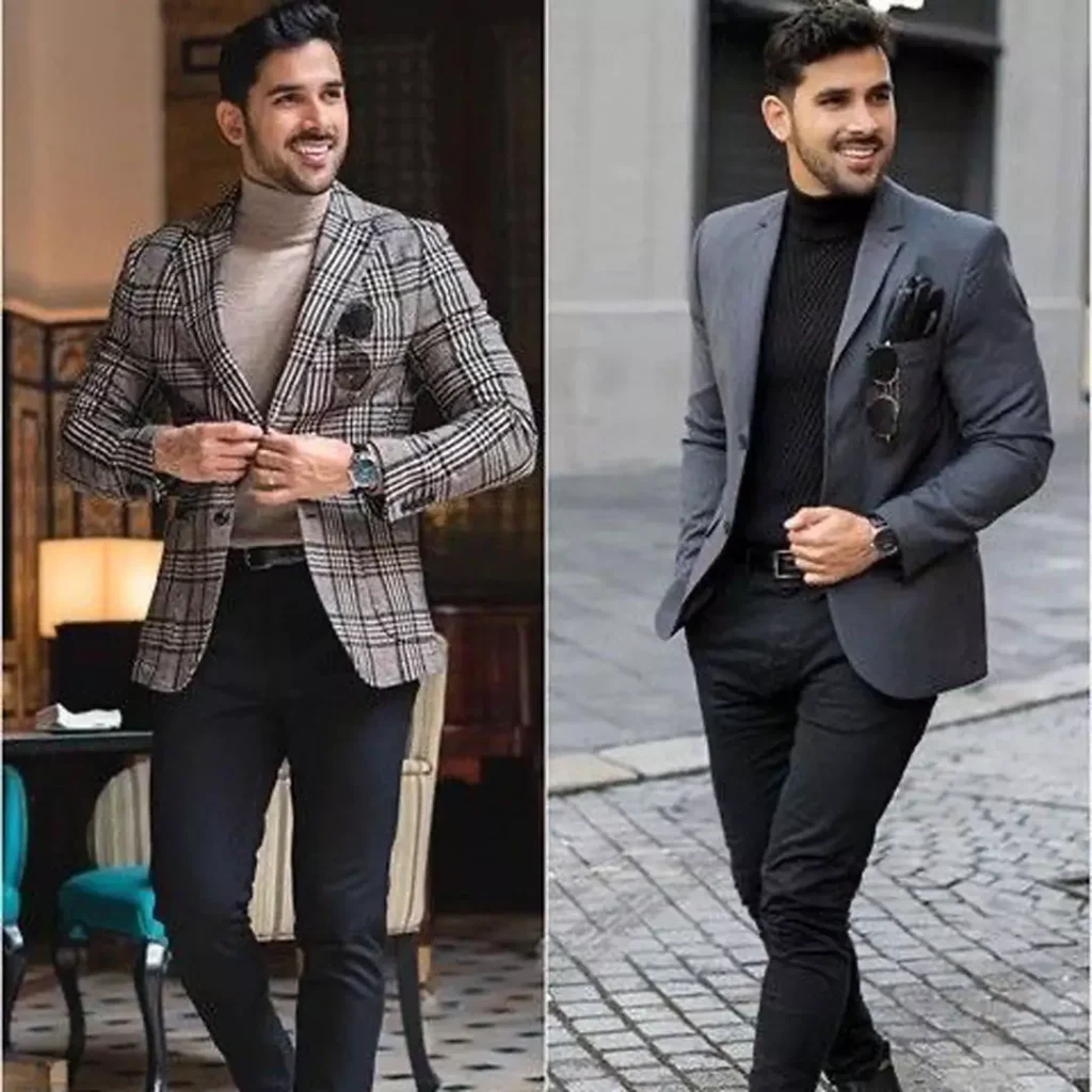 Trendy men's suit 