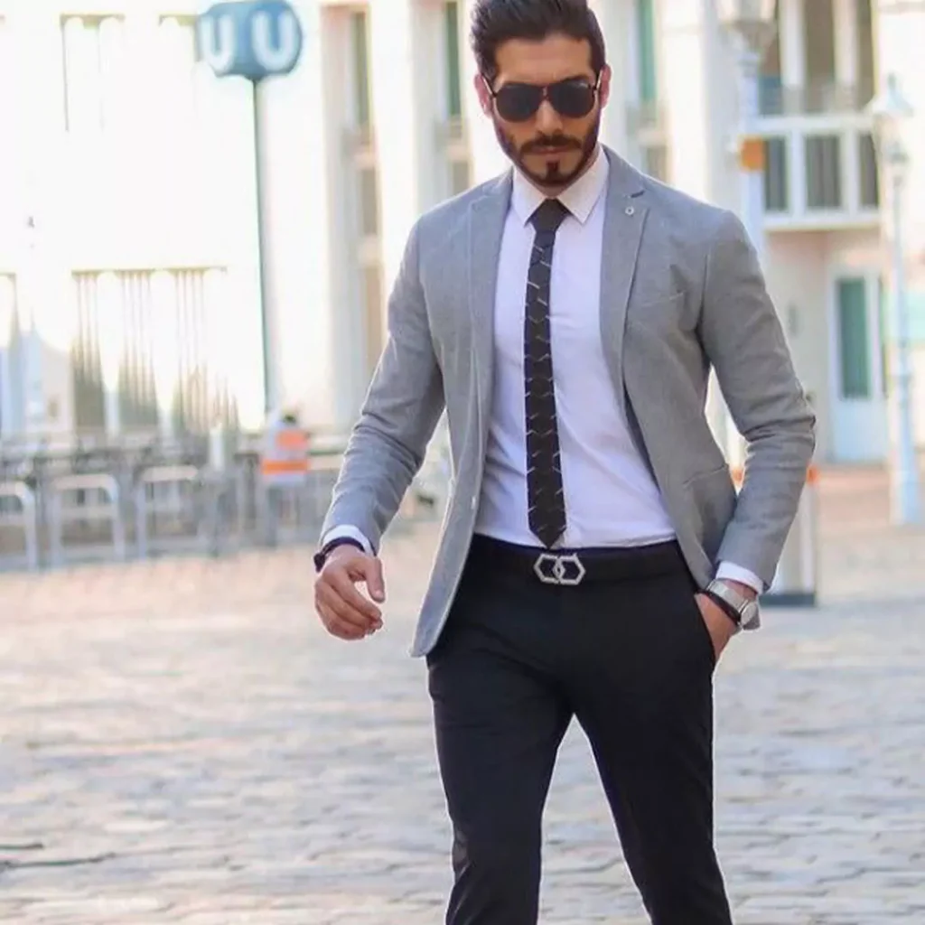 Formal men's suit 