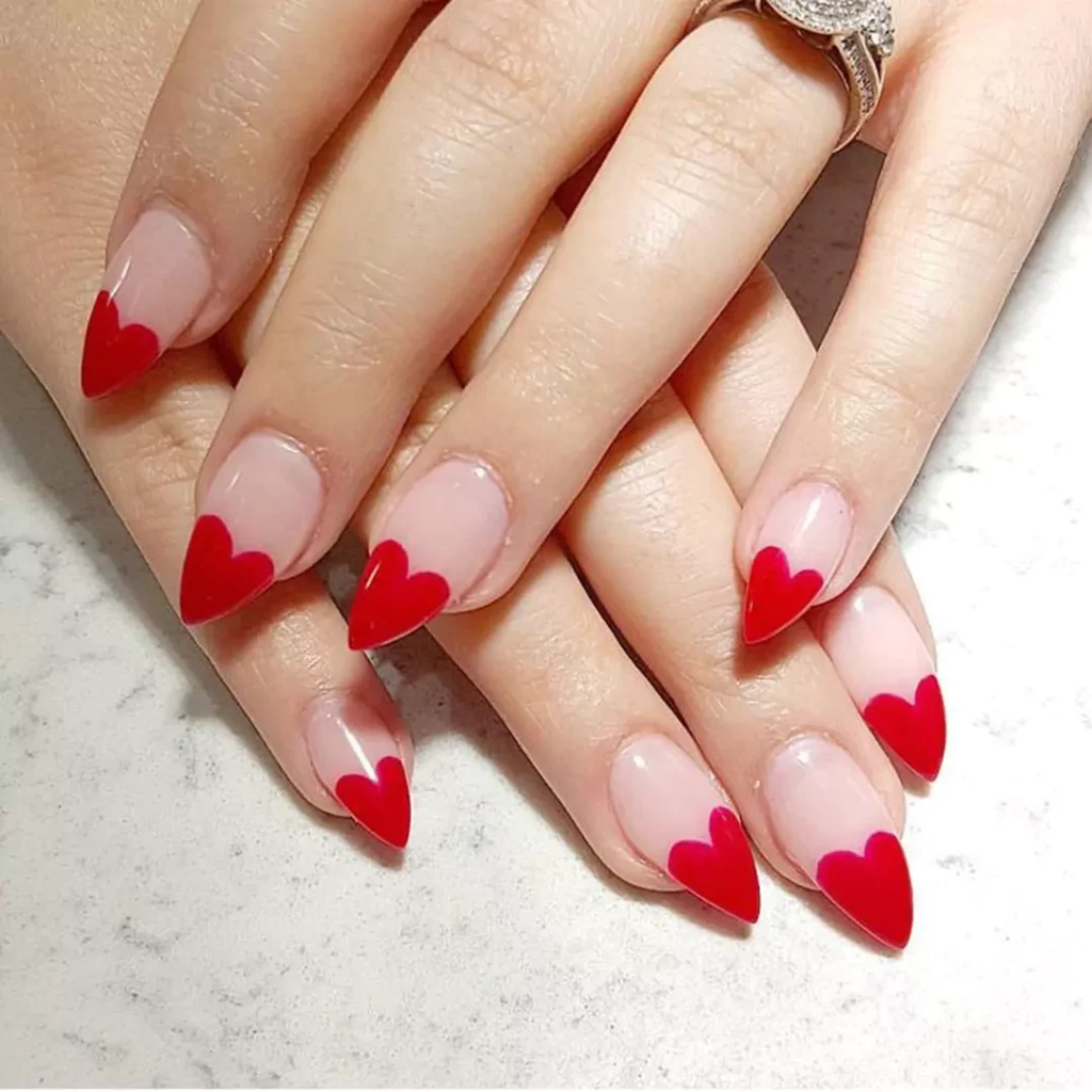 Unique heart nail designs