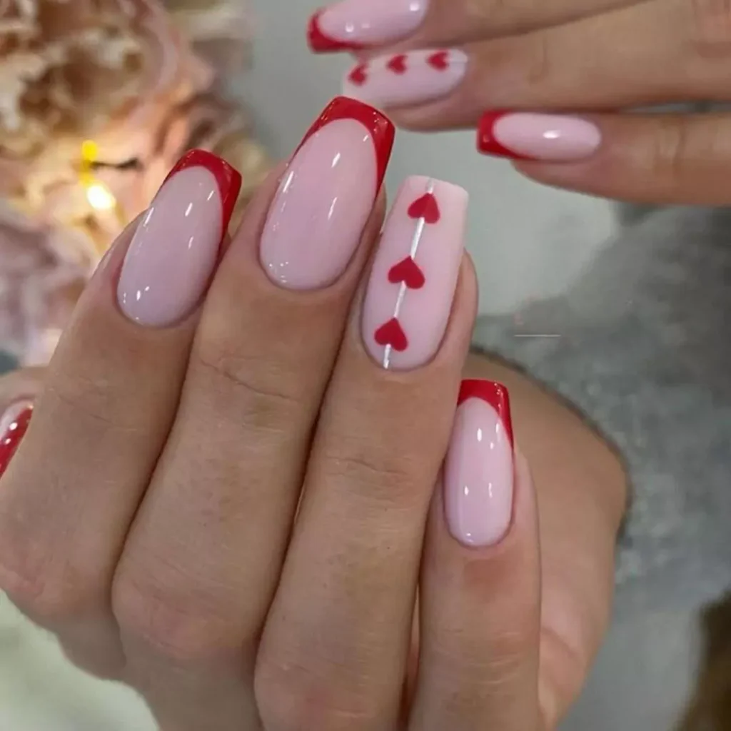 Versatile heart nail designs