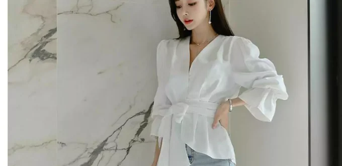 stylish and fashionable Satin blouses