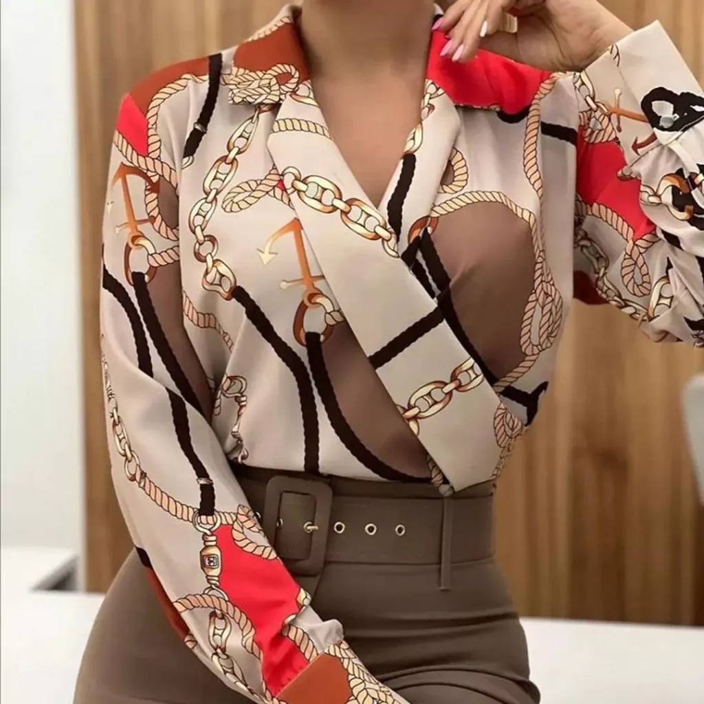 Luxurious satin blouses