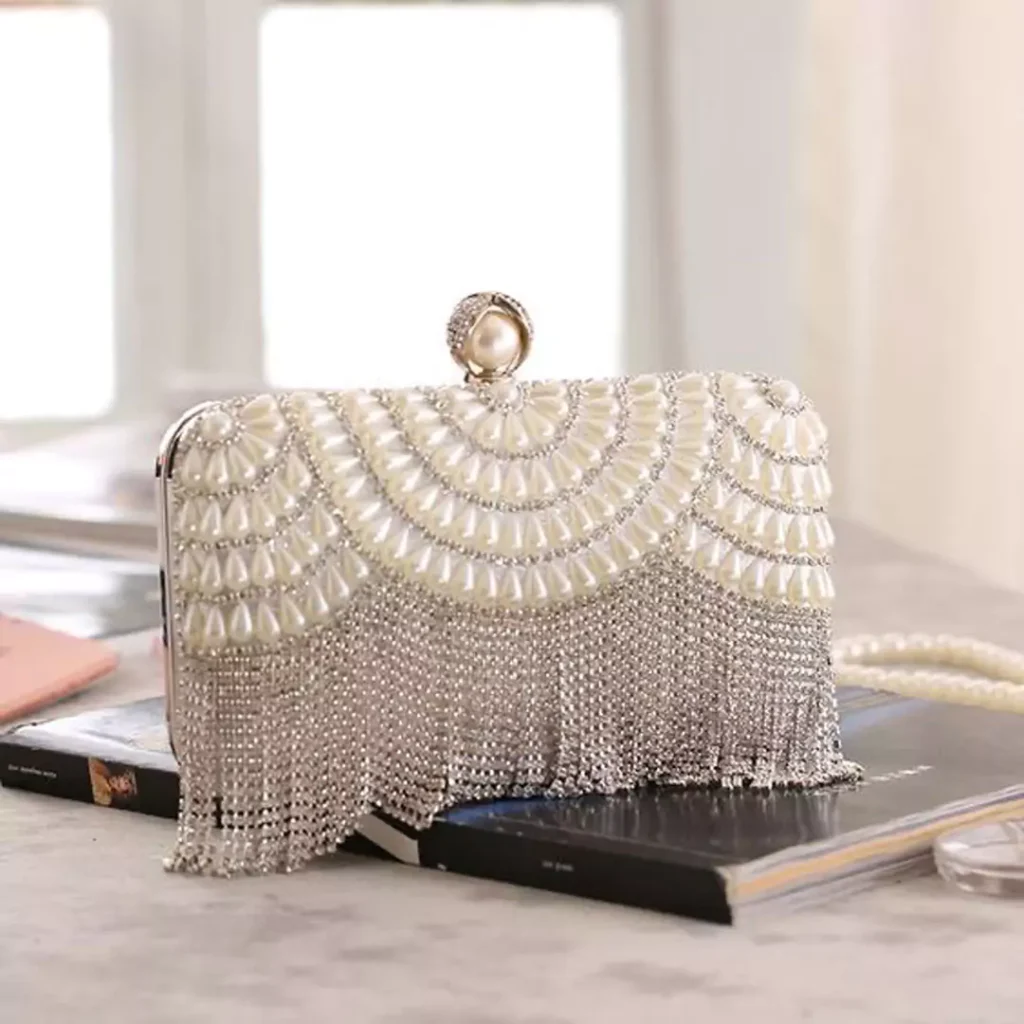 Unique bridal handbag