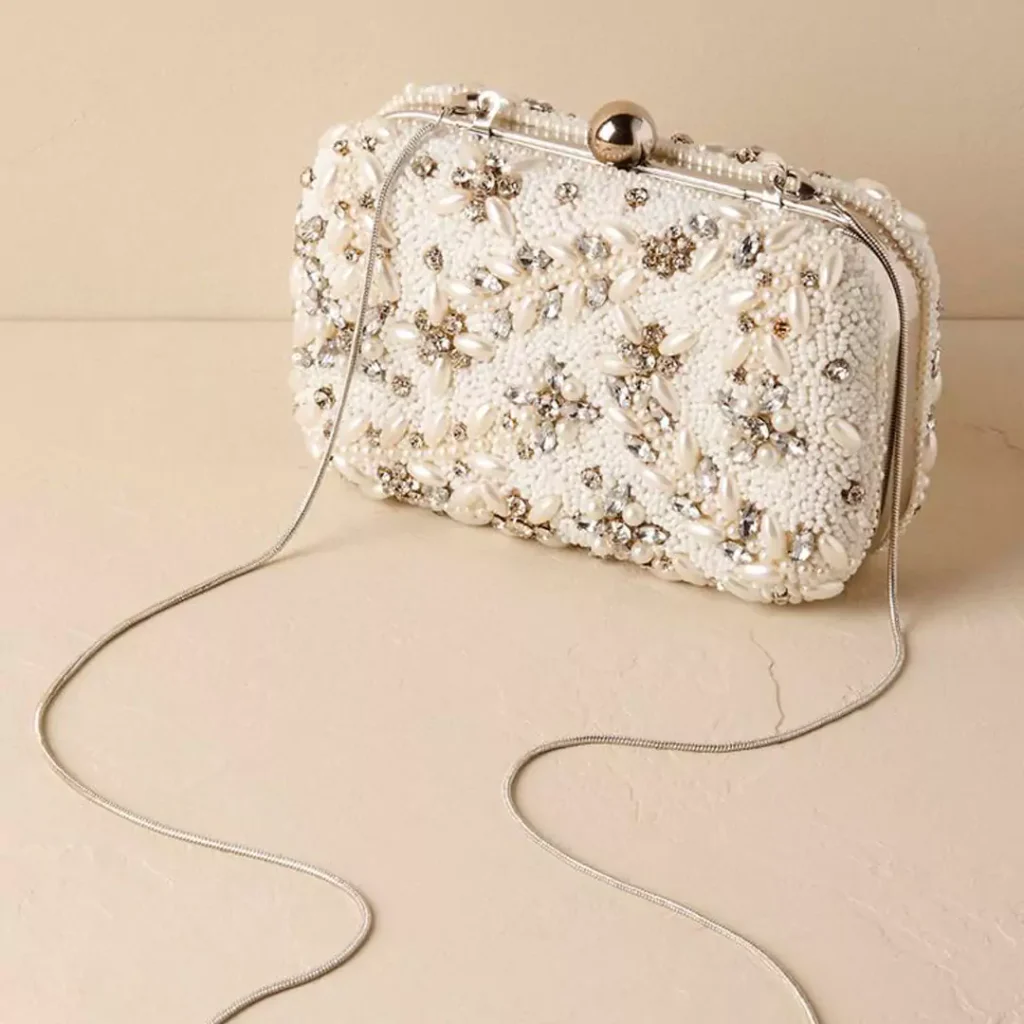 Stylish and beautiful bridal handbag