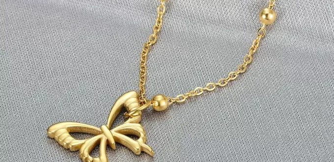 Beautiful butterfly necklaces