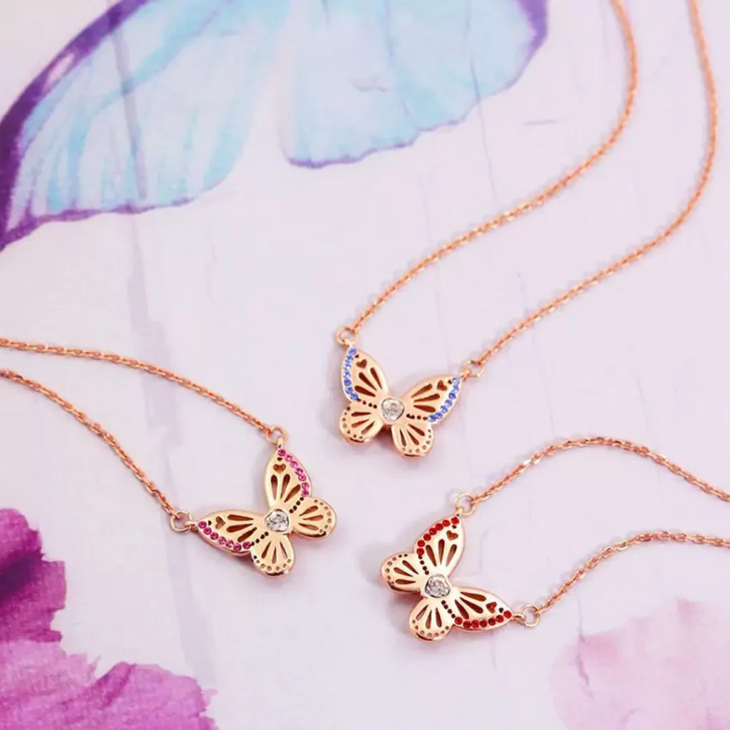 Attractive and special butterfly necklaces