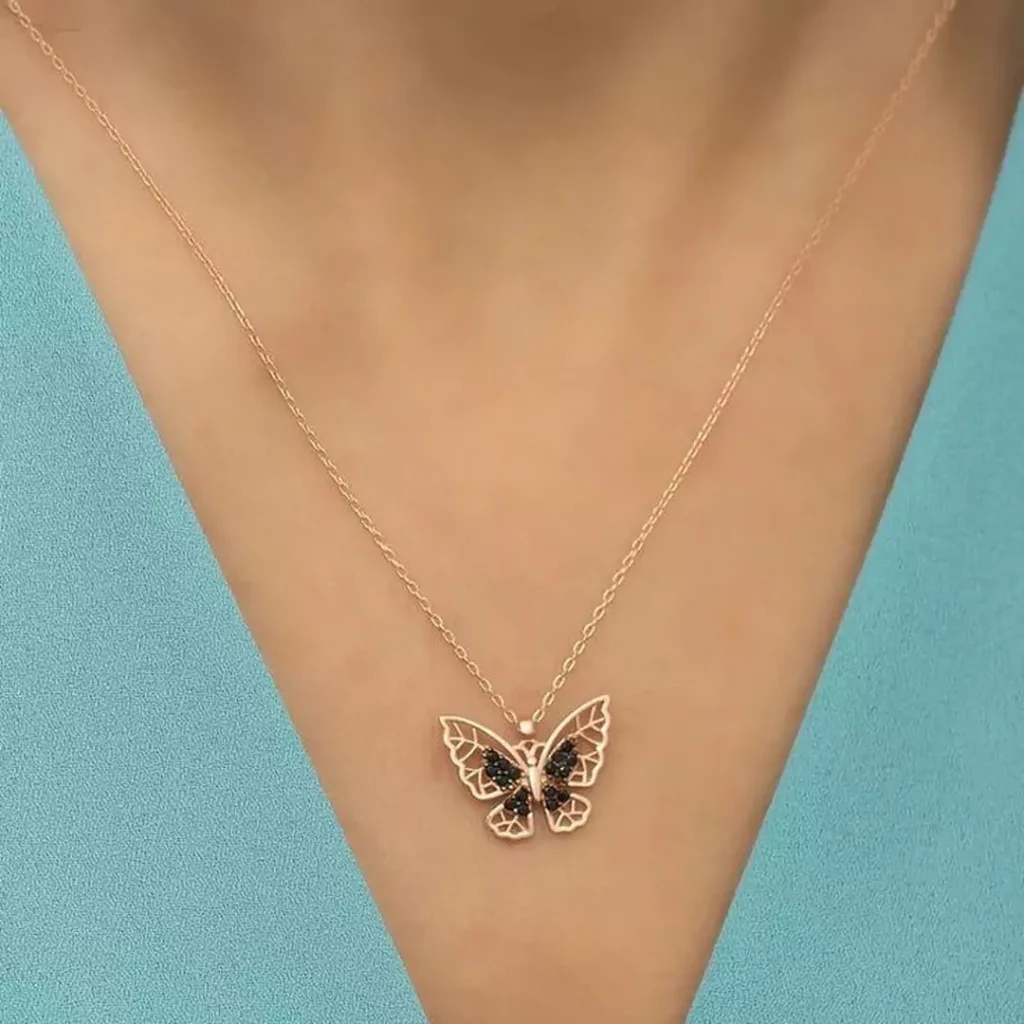 Stylish and special butterfly necklaces