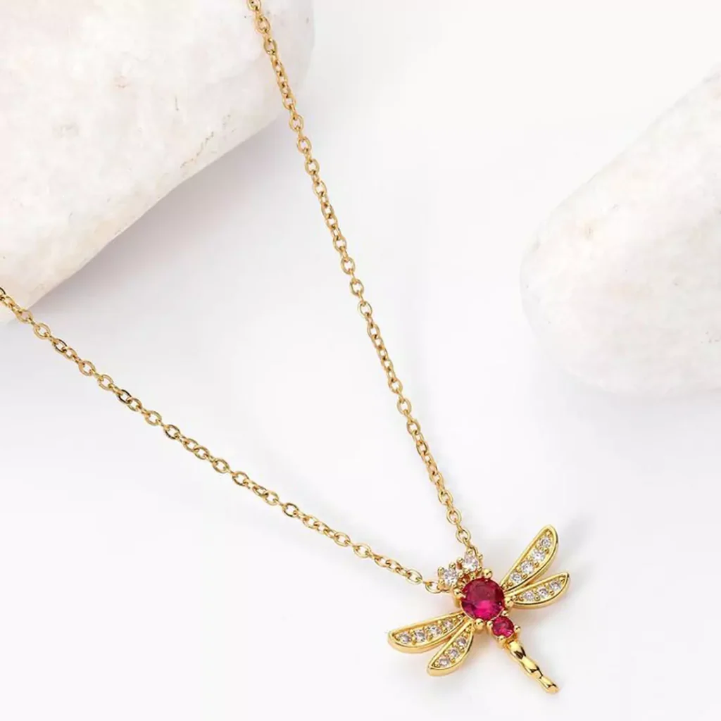 Attractive Dragonfly necklaces
