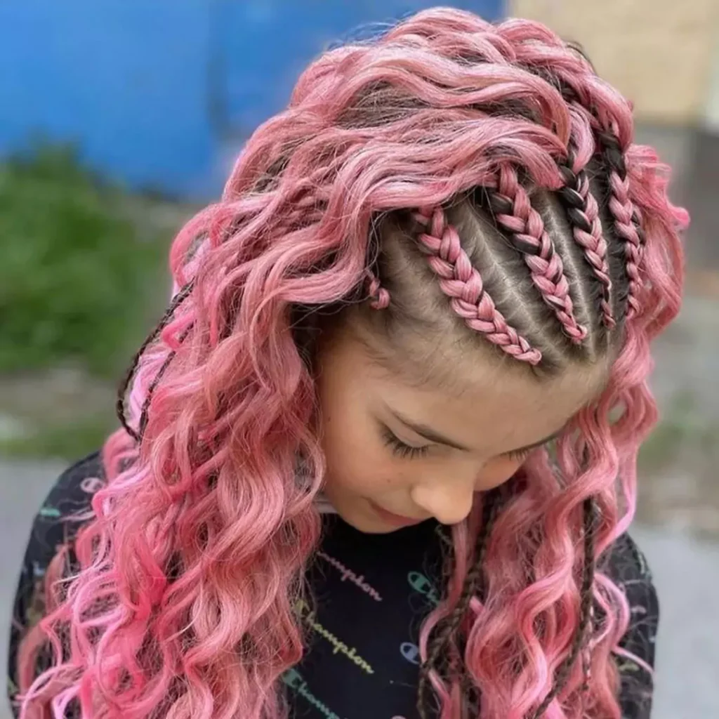 Pink Hair Texture
