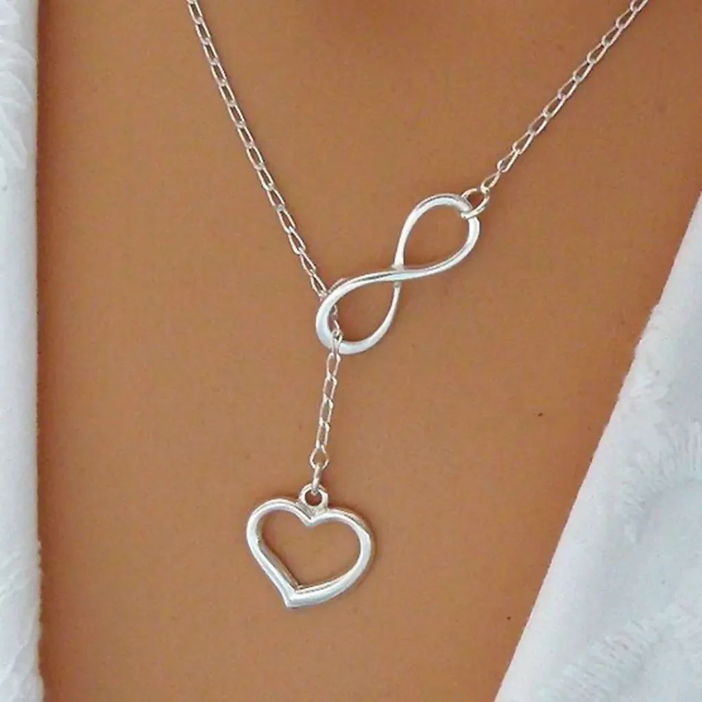 Stylish infinite design necklaces