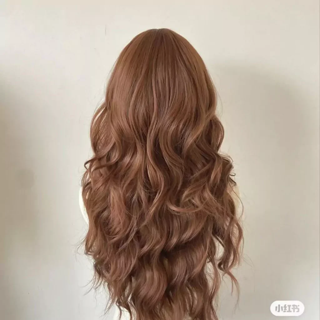 Rich Caramel brown hair color