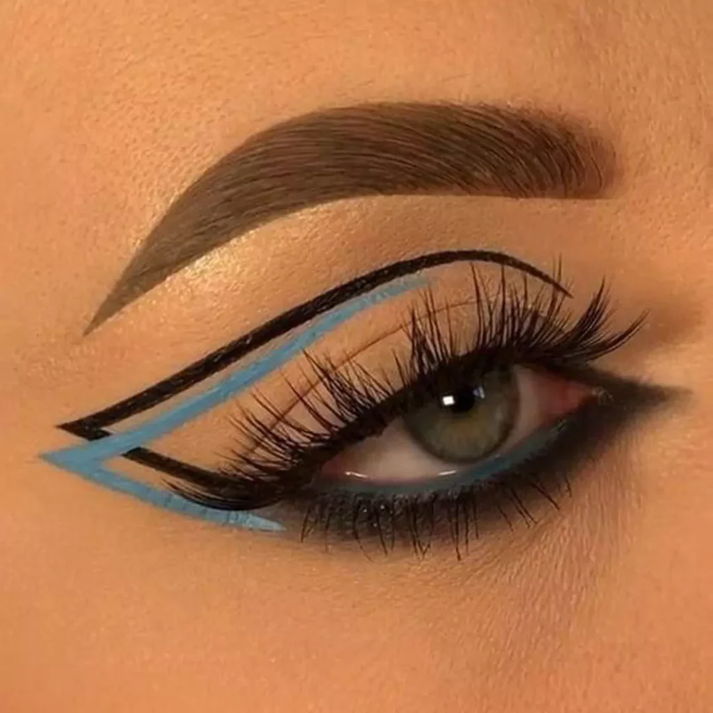 Blue eyeliners