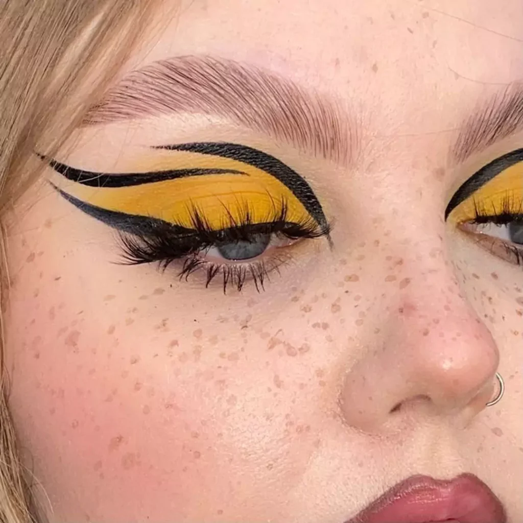 Orange eyeliners