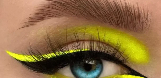 Yellow eyeliners