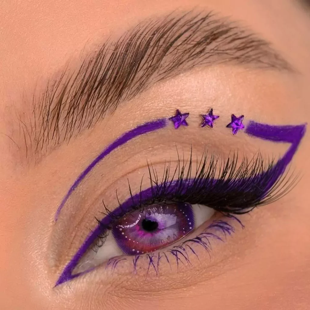 Purple eyeliners