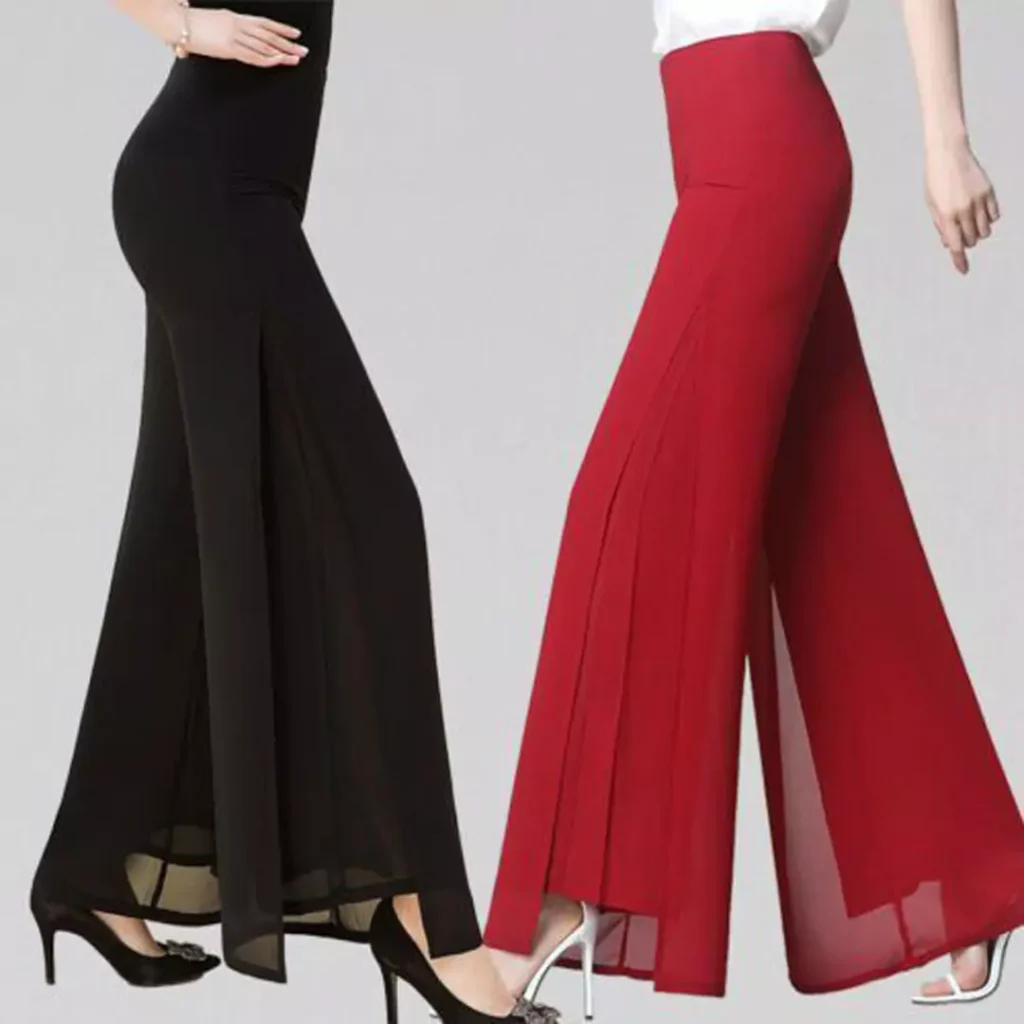 trendy women's fabric pants