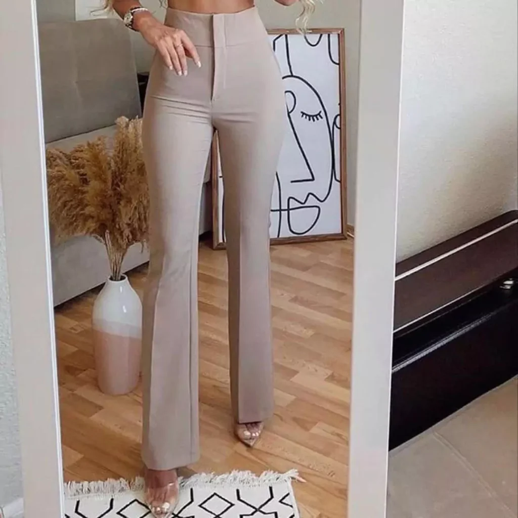 chic Women's fabric pants