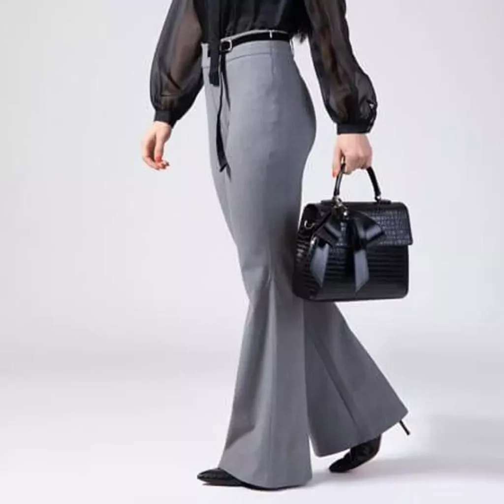 sophisticated women's fabric pants