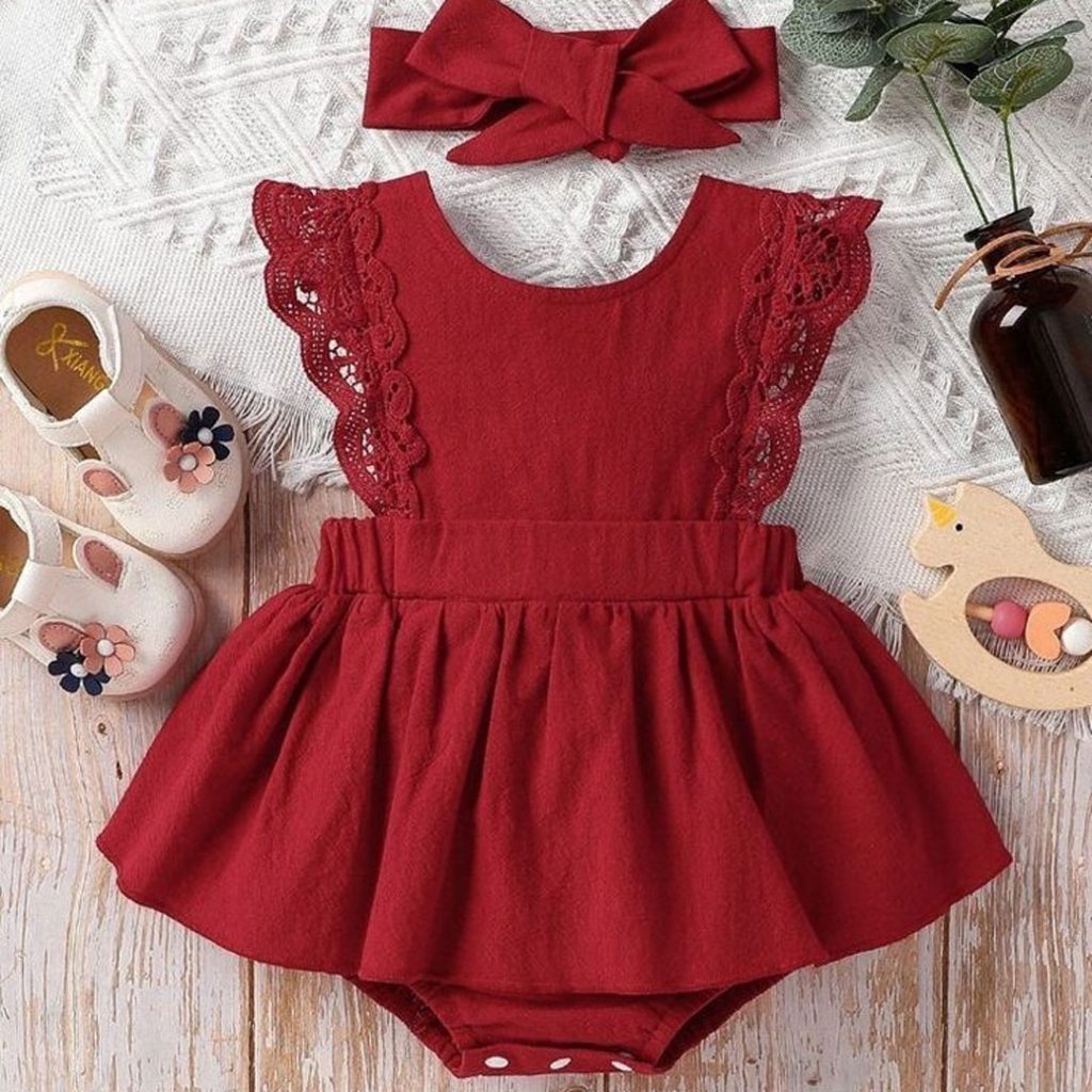 beautiful  baby girl romper models