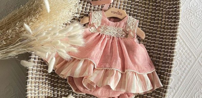 attractive baby girl romper models