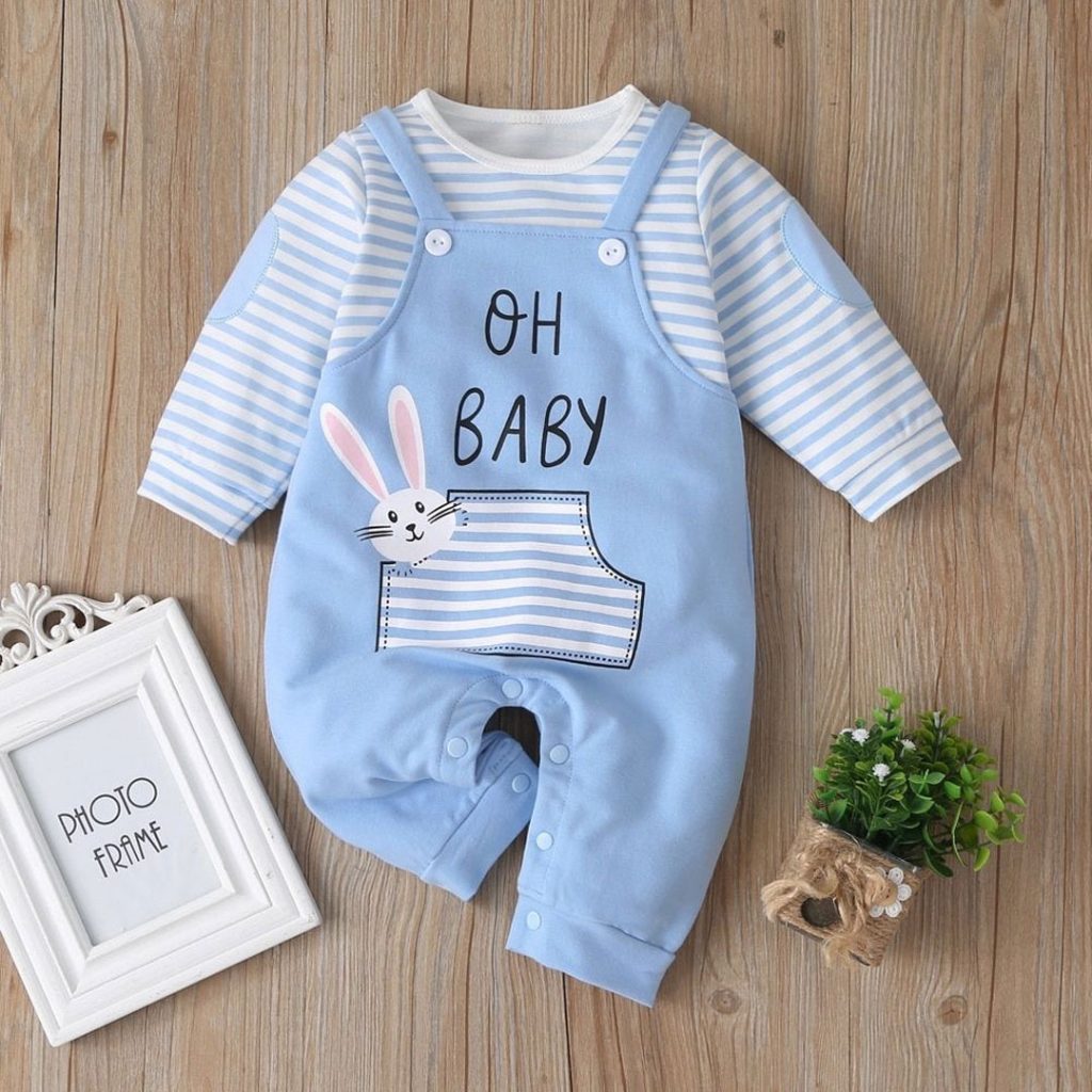 beautiful model of a baby boy's jumpsuits