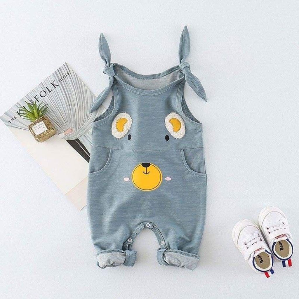 cute model of a baby boy's jumpsuits