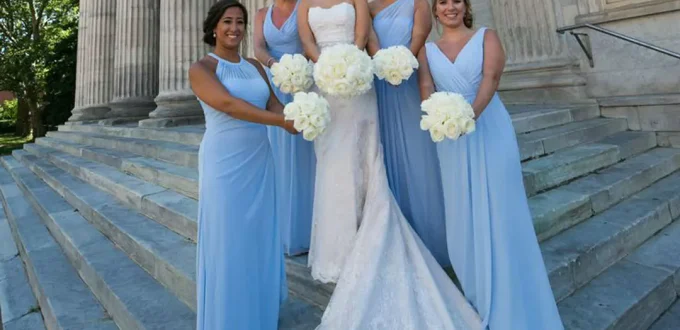 chic bridesmaid dresses