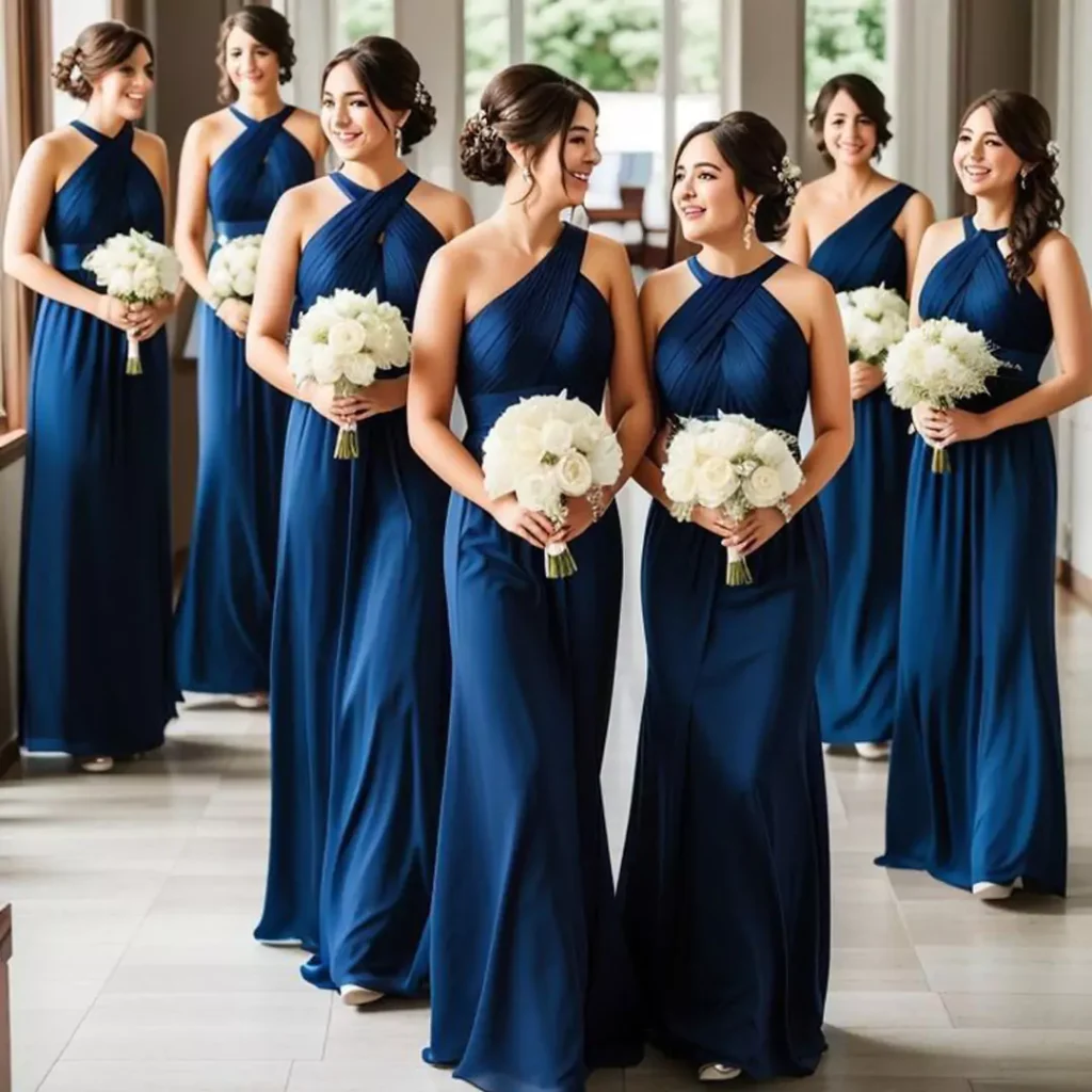 graceful bridesmaid dresses