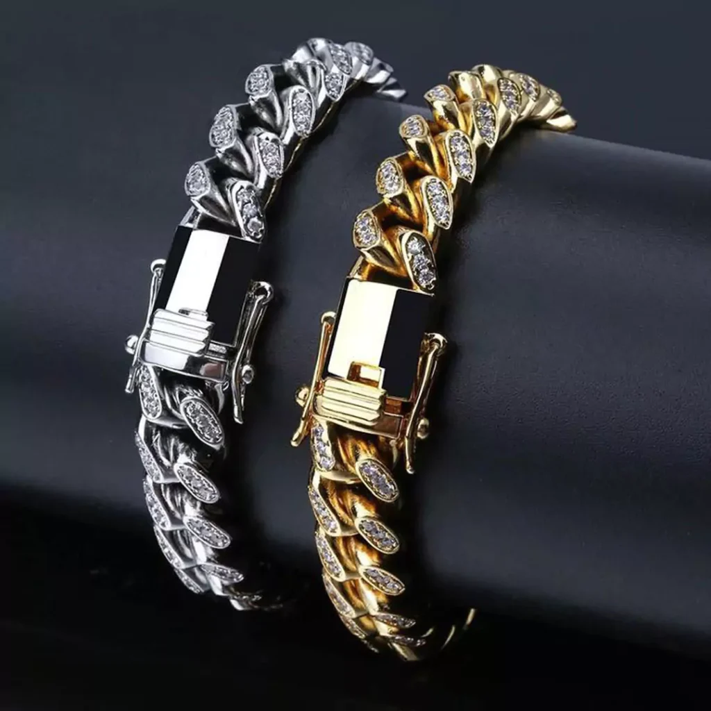 sophisticated gold bracelet for men