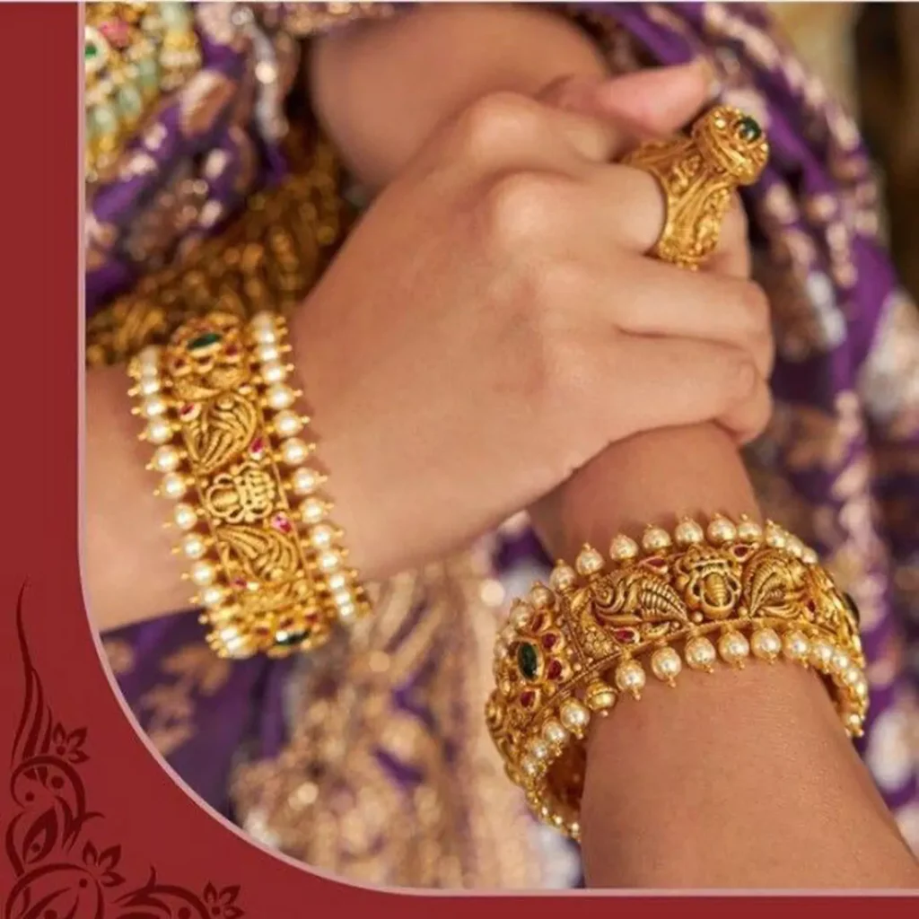 luxury indian gold bangles