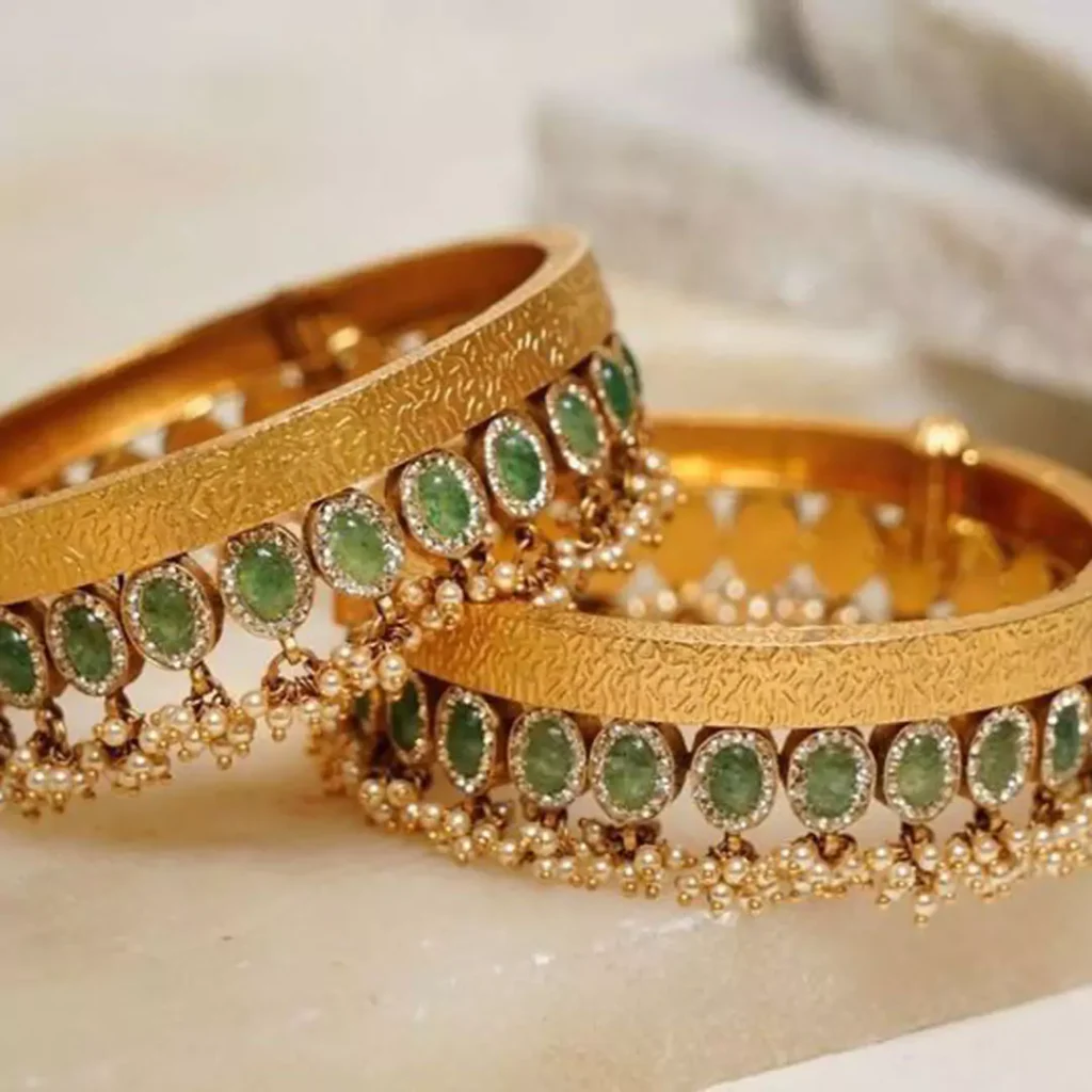 enchanting indian gold bangles