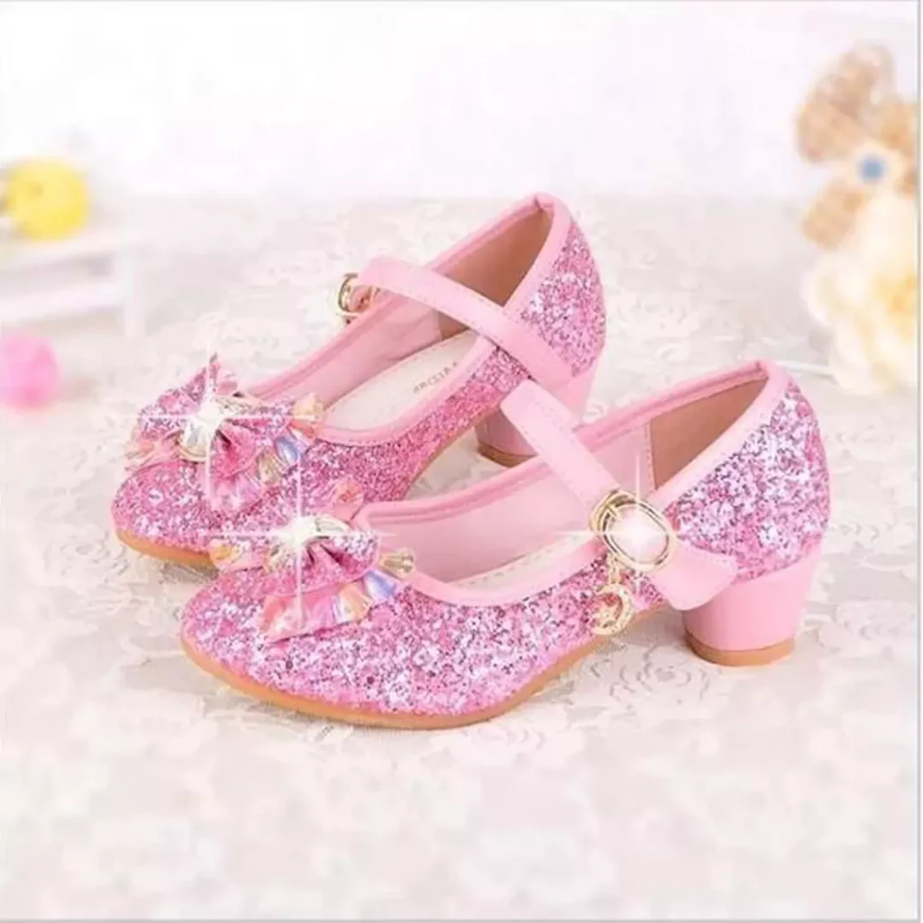 pink princess shoes for kids