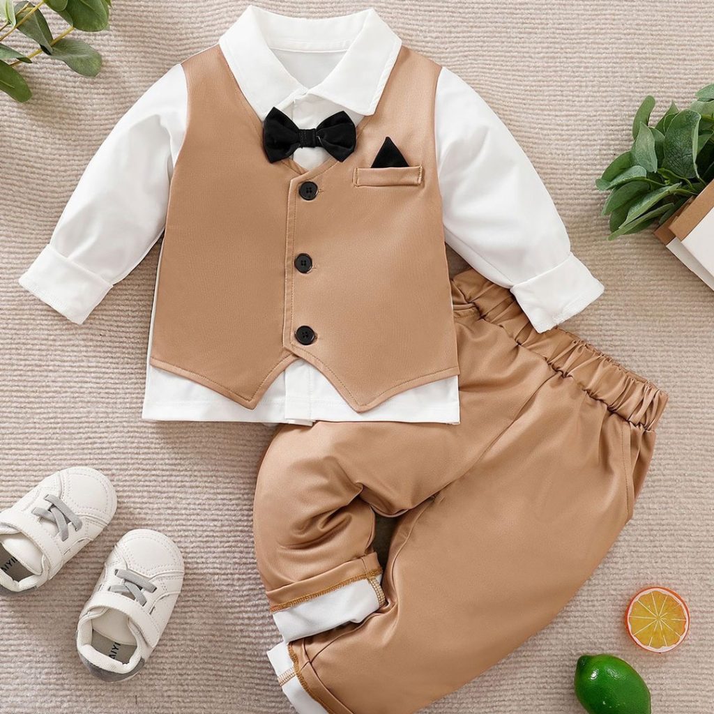 delightful baby boys pants vest