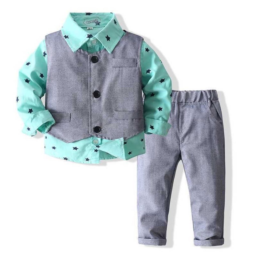 attractive baby boys pants vest