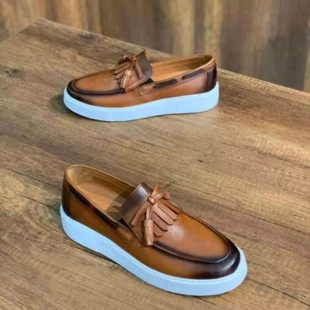 chic men's college shoes